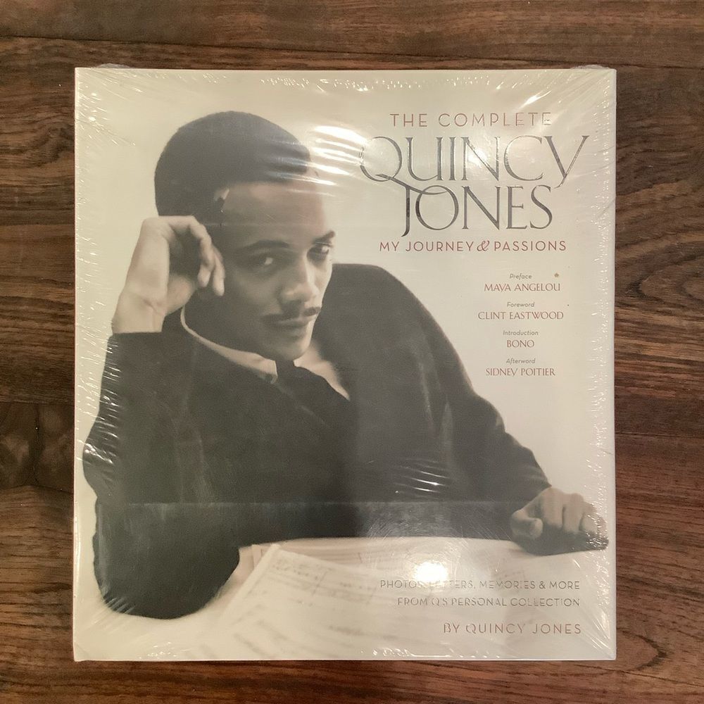 QUINCY JONE FIRST EDITION COFFEE TABLE BOOK NWT